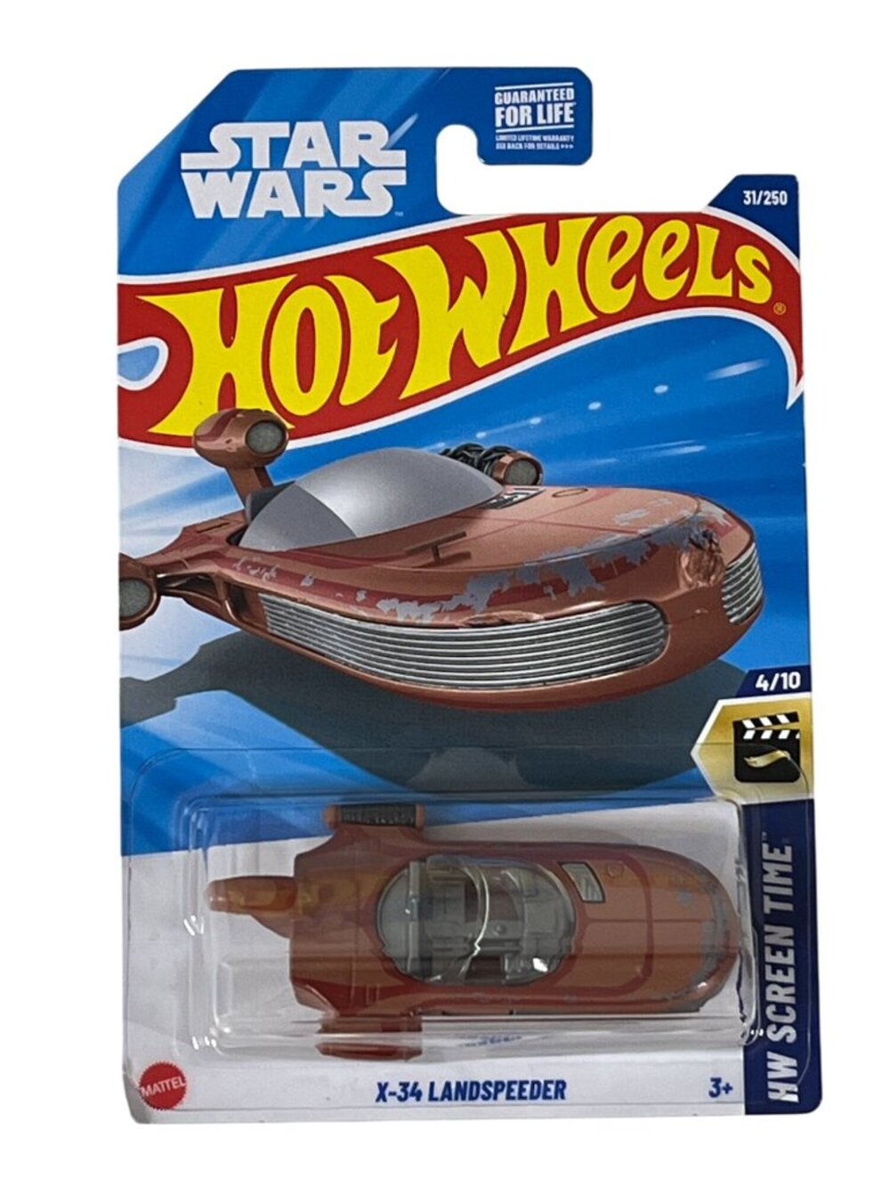 Hot Wheels Star Wars X-34 Landspeeder Screen Time 31/250 2023